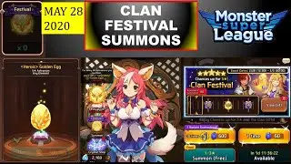 Clan Festival Summons! May 2020 - Monster Super League