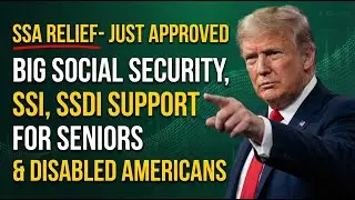SSA Relief- Just Approved &ndash; Big Social Security, SSi, SSDi Support for Seniors & Disabled Americans