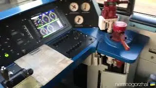 60Fps✅ Экспериментальный электровоз ВЛ11М6-503 , обход кабины и машинного отделения в ходу