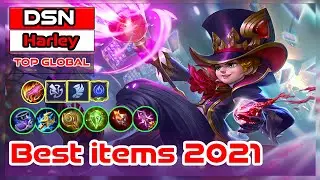 Hyper Carry Harley, Inescapable Deadly Magic  Top 1 Global Harley DSN best build new update