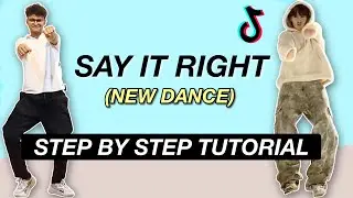 Say It Right ~ Nelly Furtad (New Dance) *EASY DANCE TUTORIAL* (Beginner Friendly)