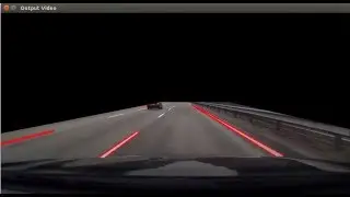 Hough transform based lane detection for driverless vehicle