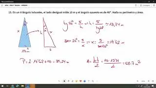 V&Iacute;DEO 5 - SOLUCIONES DE LOS EJERCICIOS DE RESOLUCI&Oacute;N DE TRI&Aacute;NGULOS (2&ordf; PARTE)