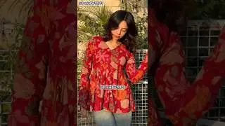 College Short Kurtis Ideas #kurti #shortkurti #fashion #ootd #outfitideas #Shorts #grwm #yt #sahiba