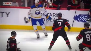 Tkachuk Gets Clipped & Immediately Squares Up, A Breakdown.