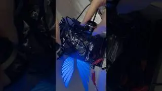 Test Blue Angel wings car mirror light| Blazexel #carlights #carled #carlover #cartuning