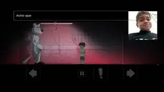 Jogando um jogo de terror que o garoto &eacute; meio doido 😂😂