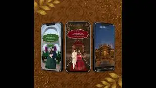 Digital Wedding Invitation Video | Online Animated Video Invitation Maker | AI- 1481