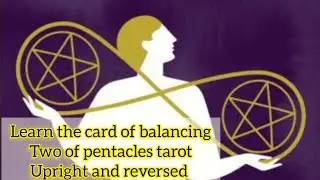 ❤️💯 Two of pentacles tarot card meaning upright and reversed#tarot#tarotcards#learntarot#tarotreader