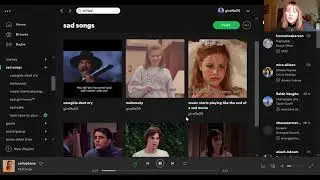 literally me just explaining my spotify playlists for 25 mins straight
