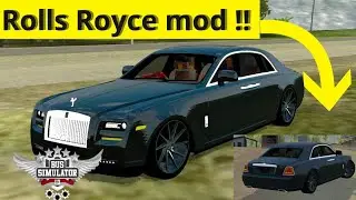 Download Rolls Royce Car Mod for bus #simulator Indonesia | Luxury Car Mod #Bussid