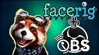 FACERIG  НАСТРОЙКА Facerig и OBS.Как добавить аватара в OBS
