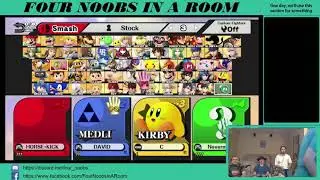Four Noobs Archives: Super Smash Bros. for Wii U Gameplay Session, 9/10/2017