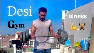 Day 78 Vlogs Desi Fitness Gym in home💪😱 #vlogger #funnyvideo #desi #fitness #gym 