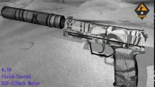 USP S  Dark Water Wear/Float