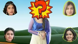 Wrong head celebrity Nazriya Nazim | puzzle game Guess head