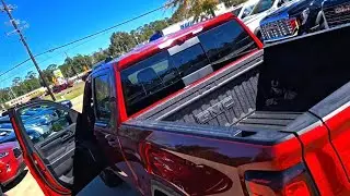 A red 2026 GMC Sierra 1500 AT4X 