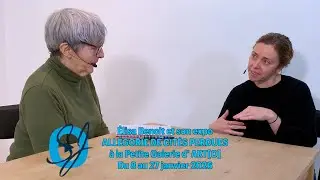 Élisa Benoit et son expo ALLÉGORIE DE CITÉS PERDUES à la Petite Galerie d' ART[O] du 8 au 27 janvier
