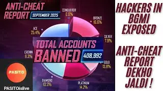 BGMI vs HACKERS feat september 2025 anti cheat report