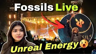 This Crowd Was NOT Expected 😳 || Fossils Live Concert || @JayNaina_Vlog 