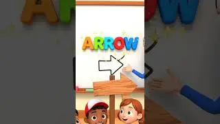EP27 | Arrow Shape for Kids | Fun Direction Learning