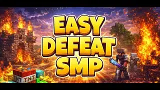 EasyDefeat SMP defeating the Ender Dragon I'm getting the most valuable item in the game!