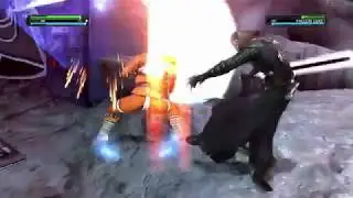 Star Wars: The Force Unleashed - Hoth DLC Final Boss: Luke Skywalker/Fallen Luke