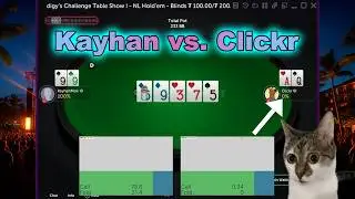 KayhanMok vs. Clickr 100/200 Heads Up NLHE VIP HIGHLIGHTS (Cards Up)