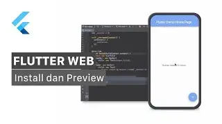 Install flutter for Web and Preview