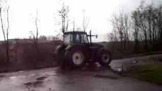 new holland 8560 with straight exhaust