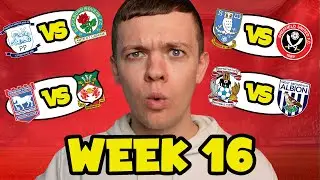 My Championship Week 16 Score Predictions!