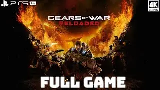 Gears of War: Reloaded (4K PS5 Pro) | FULL GAME | No Commentary Walkthrough Gameplay
