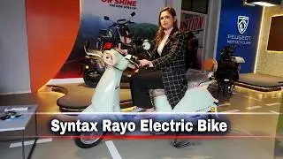 Syntax Rayo Electric Scooter Review and Latest Price in Bangladesh