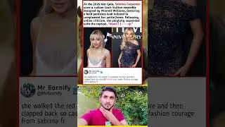 &laquo;Смелый образ Сабрины Карпентер без брюк на Met Gala: дерзость и стиль задают тон в 2025 году!&raquo;
