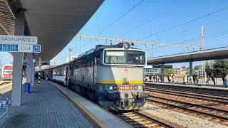 |Vlaky| 754.084 odch&aacute;dza s R 745 Bojnice z Trnavy 10.5.2023