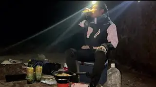 夜の磯で暴飲暴食！？釣りキャンプが最高過ぎた！！！