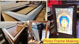 2/3 Feet phot frame making #Simhadriappannaswamiphotoframe making #trending #giftframe 