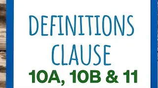 Definitions Clause No 10A , 10B & 11 , Civil Engineers Guide , Civil Guide #rabin1965 #funny #gaming