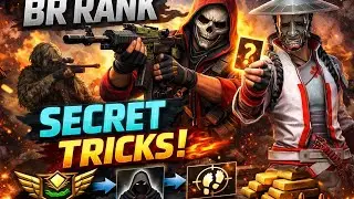BR RANK BOOYAH | WITH SOME SECRET TRICK | FREE FIRE MAX