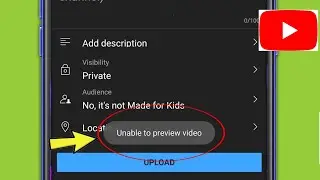 Fix YouTube Unable to Preview Video Problem Solved