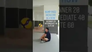 2 minutes Volleyball Skill Tabata (Part One)