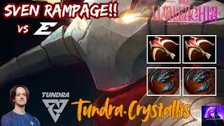 🔥 SVEN ROGUE KNIGHT RAMPAGE!! 🔥Tundra.Crystallis Gameplay vs Edge | PGL Wallachia Season 5