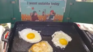 Lodge cast iron baking pan/griddle and Breakfast fry up 🔥🍳🇨🇦