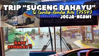 RACE DIMULAI DI SINI🔥⁉️NAIK Bus SUGENG RAHAYU Jurusan Jogja-Ngawi
