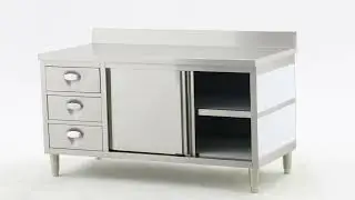 Storage cabinet stainless steel commercial stainless steel storage cabinet table stainless steel