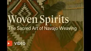 Woven Spirits: The Sacred Art of Navajo Weaving #art #artist #spiritualart #culturalheritage
