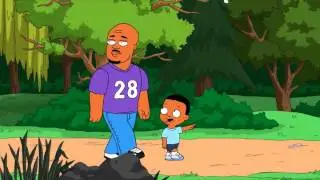 Family Guy - Adrian Peterson & Son at an Arboretum