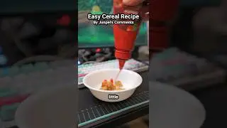 Learning how to cook cereal 🥰