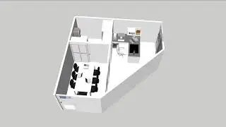 Small Office space remodel -- 3D Space planning