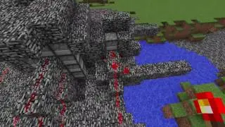 minecraft missile900 the HYDRA a redstone sniper rifle weapon.